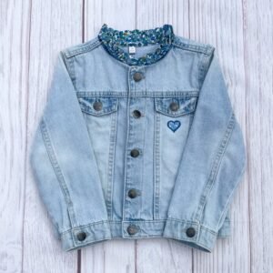 Veste 3 ans 2nde main customisée Betsy berry denim