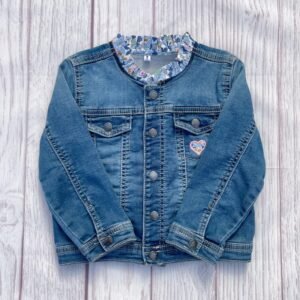 Veste 2 ans 2nde main customisée Betsy denim