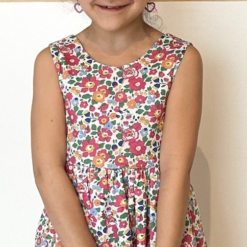 Robe Candice Liberty Betsy azalée – Image 2