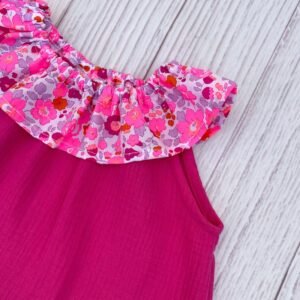 Top Sephora gaze cyclamen et Liberty Betsy rose rare