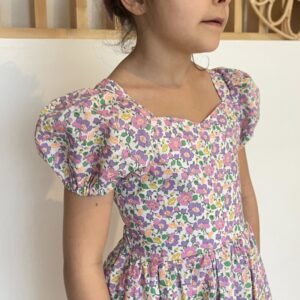 Robe Madeleine Liberty Mrs stoneley violet fluo