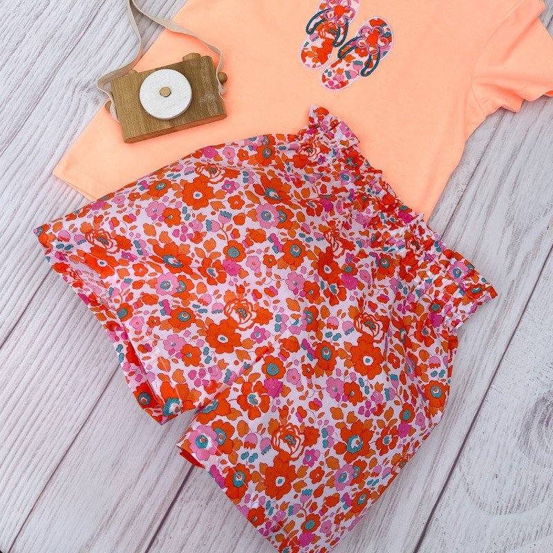 Short Rosalie Liberty Betsy clémentine – Image 3