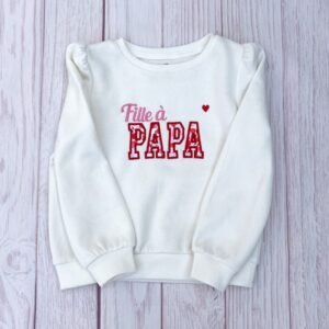 Sweat customisé Liberty 5 ans