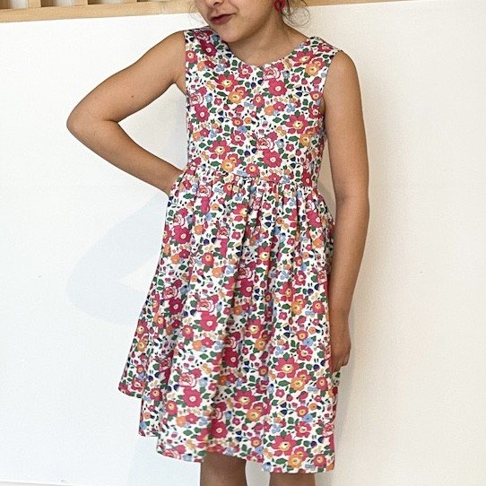 Robe Candice Liberty Betsy azalée – Image 3