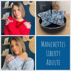 Manchettes élastiques femme Liberty Exclusif Japon/USA