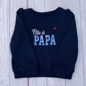 Sweat customisé Liberty 5 ans