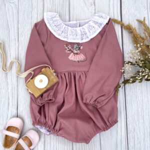 Barboteuse collection premium motif " Madame Souris"