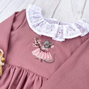 Barboteuse 3 ans "Madame Souris" collection premium