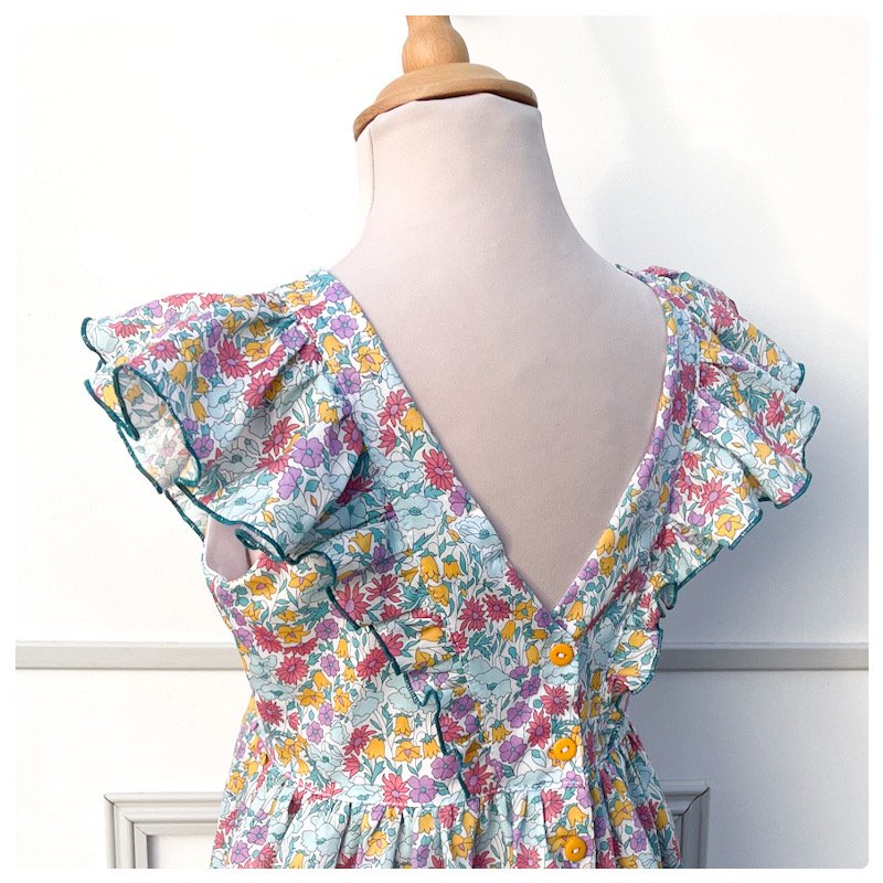 Robe Alba Liberty Poppy & Daisy summer – Image 4