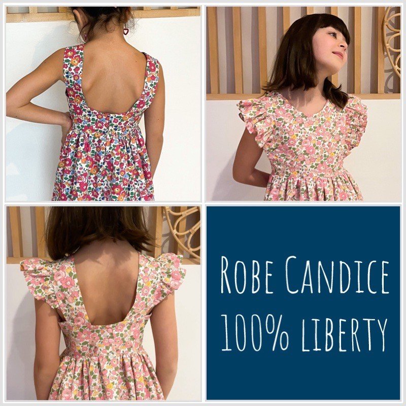 Robe Candice 100% Liberty Classique