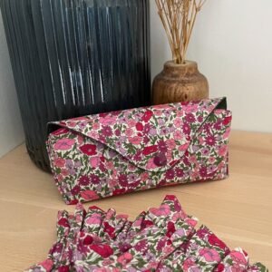 Etui à lunettes Poppy forest Crimson Pink
