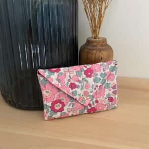 Pochette matelassée Betsy pétale irisé