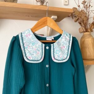 Blouse Soizic gaze et Liberty Betsy kiss