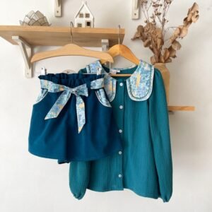 Blouse Soizic gaze et Liberty Margaret Annie Tahiti