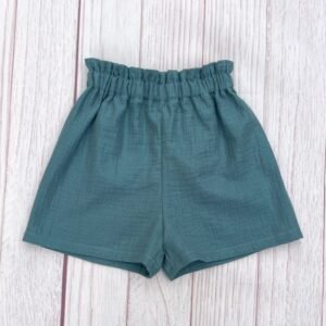 Short Rosalie gaze pailletée canard 8 ans