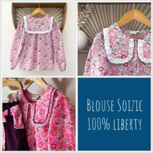 Blouse Soizic 100% liberty Classique