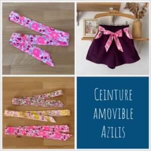 Ceinture amovible à nouer Azilis Liberty Classique