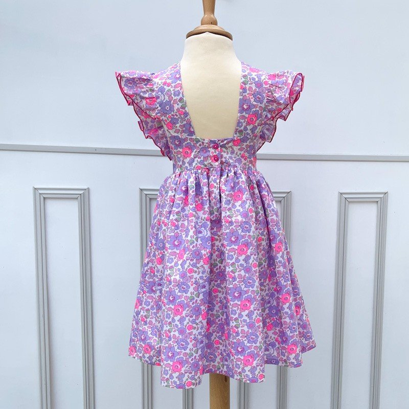 Robe Candice Liberty Betsy néon purple – Image 6