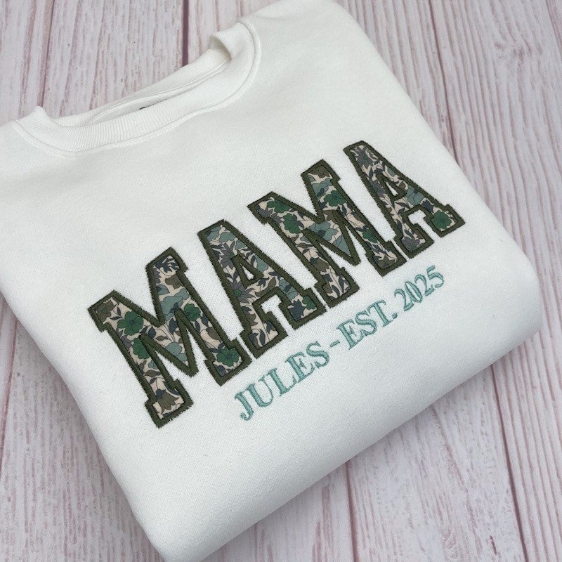 Sweat personnalisé MAMA Prénom+année naissance Choisis tes coloris – Image 3