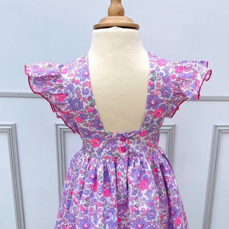 Robe Candice Liberty Betsy néon purple – Image 2
