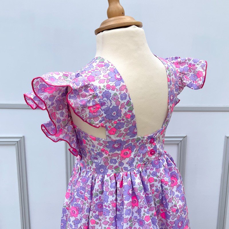 Robe Candice Liberty Betsy néon purple – Image 5