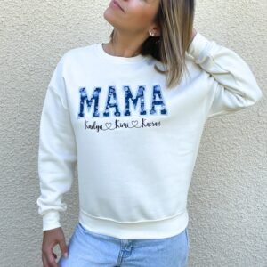 Sweat personnalisé MAMA Prénoms Betsy meadow abyss