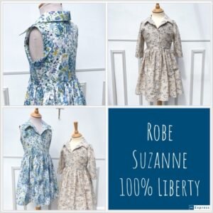 Robe Suzanne 100% Liberty Exclu France/Belgique