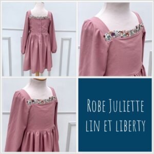 Robe Juliette Lin et Liberty Classique