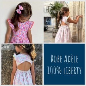 Robe Adèle 100% Liberty Classique