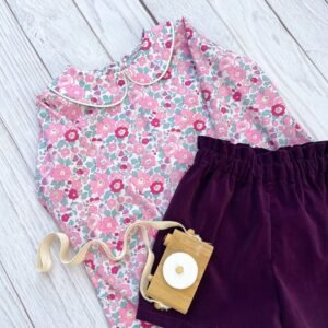 Blouse Liberty Betsy pétale irisé