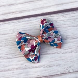 Barrette nœud Liberty Betsy berry églantier
