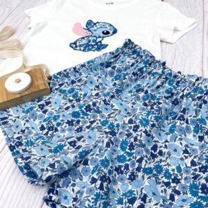 Short Rosalie Liberty Poppy & Daisy santorin