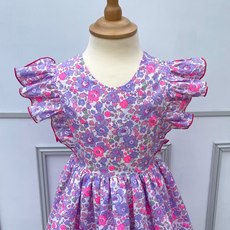 Robe Candice Liberty Betsy néon purple – Image 4