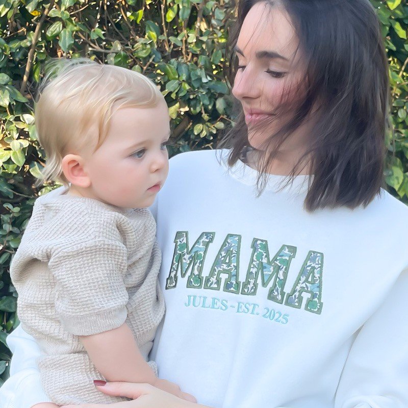Sweat personnalisé MAMA Prénom+année naissance Choisis tes coloris – Image 5
